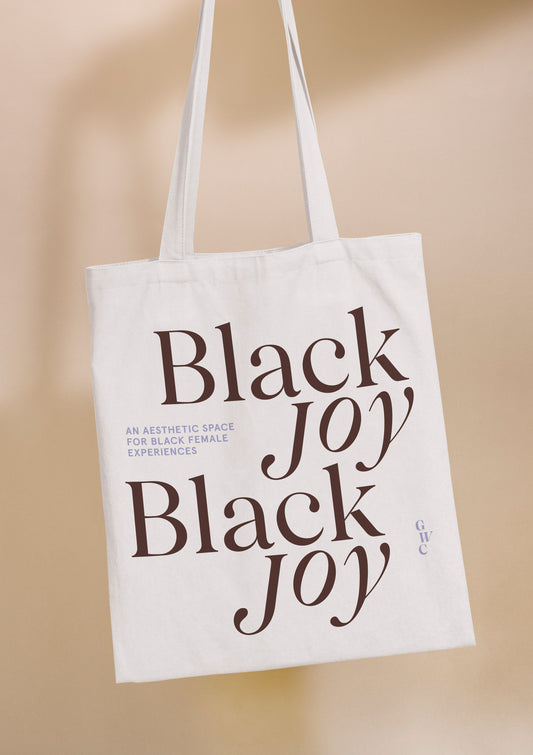 Tote Bag - BLACK JOY